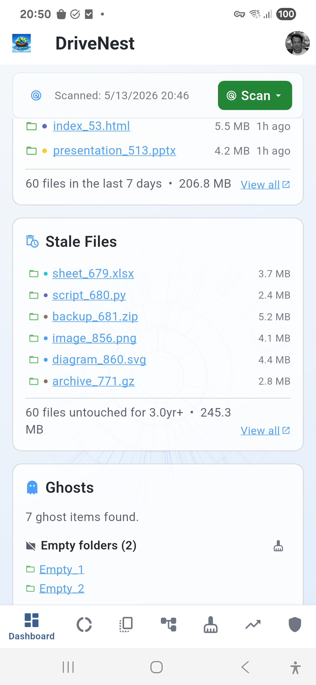Stale Files — Light